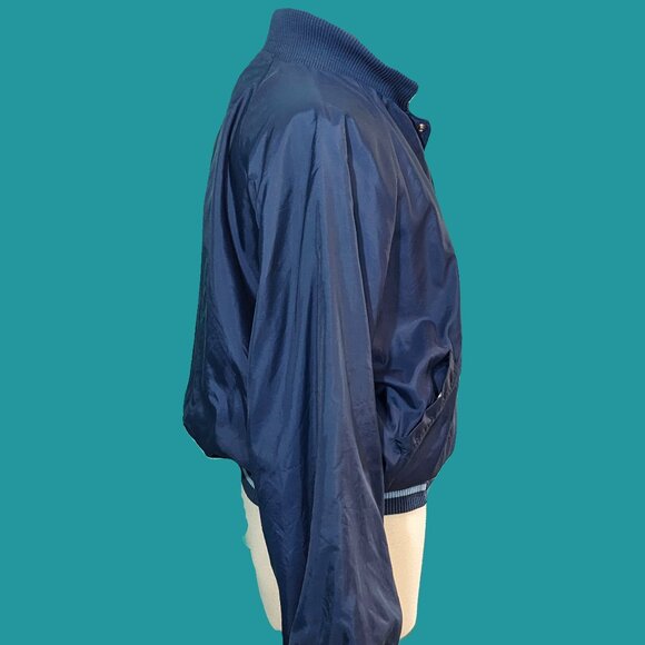 Aventura Vintage Navy Windbreaker Size XL Preowned - Picture 3 of 7